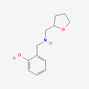 2-((((tetrahydrofuran-2-yl)methyl)amino)methyl)phenol