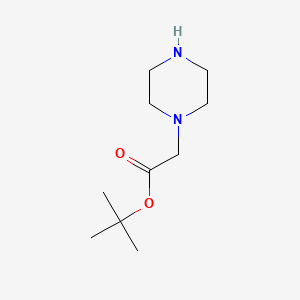 molecular formula C10H20N2O2 B2995855 Tert-butyl 2-(piperazin-1-yl)acetate CAS No. 112257-22-4; 827614-56-2