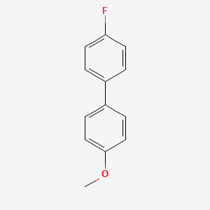 molecular formula C13H11FO B2995932 4-Fluoro-4'-methoxybiphenyl CAS No. 450-39-5