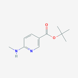 B2995948 Tert-butyl 6-(methylamino)pyridine-3-carboxylate CAS No. 2248284-52-6