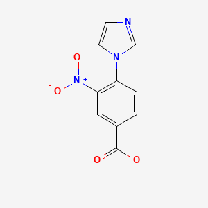 methyl 4-(1H-imidazol-1-yl)-3-nitrobenzoate