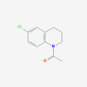 1-(6-CHloro-3,4-dihydro-2H-quinolin-1-yl)ethanone