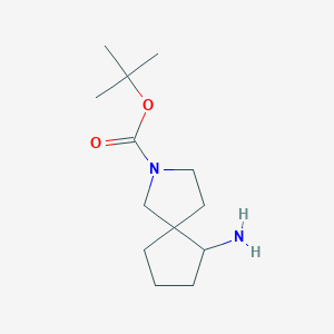 Tert-butyl 6-amino-2-azaspiro[4.4]nonane-2-carboxylate