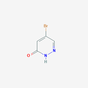 molecular formula C4H3BrN2O B2996473 5-bromopyridazin-3(2H)-one CAS No. 67264-08-8