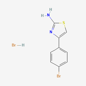 B2996557 4-(4-Bromophenyl)-1,3-thiazol-2-amine hydrobromide CAS No. 2103-94-8; 42056-64-4