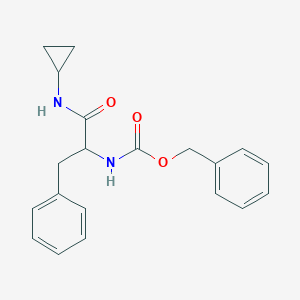 molecular formula C20H22N2O3 B299668 N-Cyclopropyl L-Z-Phenylalaninamide 