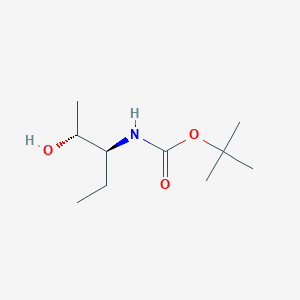 molecular formula C10H21NO3 B2996734 tert-butyl N-[(1S,2R)-1-ethyl-2-hydroxy-propyl]carbamate CAS No. 1354227-36-3