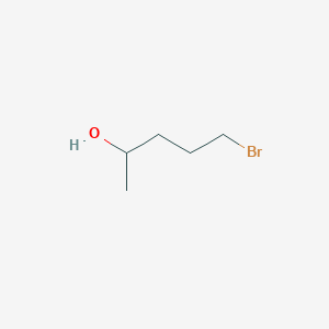 molecular formula C5H11BrO B2996801 5-Bromopentan-2-ol CAS No. 62957-46-4