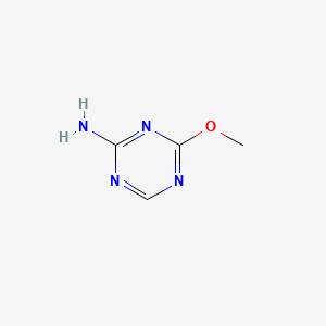 B2996861 4-Methoxy-1,3,5-triazin-2-amine CAS No. 1122-73-2; 1668-54-8