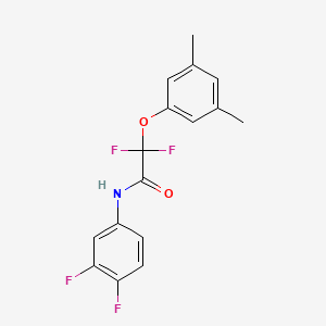 N-(3,4-difluorophenyl)-2-(3,5-dimethylphenoxy)-2,2-difluoroacetamide