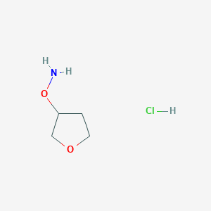 O-(Oxolan-3-yl)hydroxylamine;hydrochloride