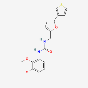 1-(2,3-Dimethoxyphenyl)-3-((5-(thiophen-3-yl)furan-2-yl)methyl)urea