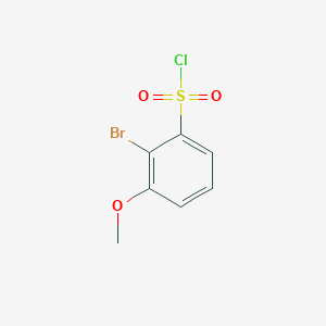 2-Bromo-3-methoxybenzene-1-sulfonyl chloride