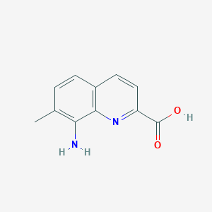 8-Amino-7-methylquinoline-2-carboxylic acid