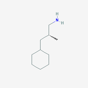 (2R)-3-Cyclohexyl-2-methylpropan-1-amine