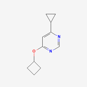 4-Cyclobutoxy-6-cyclopropylpyrimidine