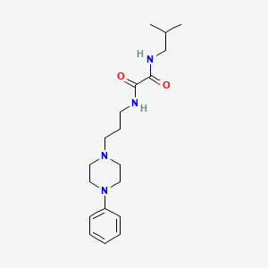 N1-isobutyl-N2-(3-(4-phenylpiperazin-1-yl)propyl)oxalamide