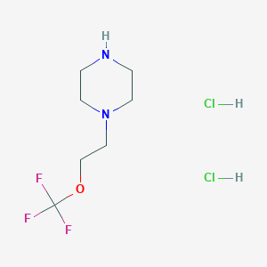 1-[2-(Trifluoromethoxy)ethyl]piperazine dihydrochloride