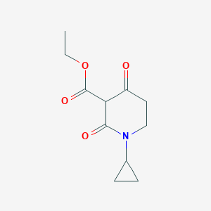Ethyl 1-Cyclopropyl-2,4-dioxopiperidine-3-carboxylate