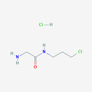 2-Amino-N-(3-chloropropyl)acetamide hydrochloride