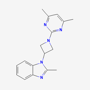 1-[1-(4,6-Dimethylpyrimidin-2-yl)azetidin-3-yl]-2-methylbenzimidazole