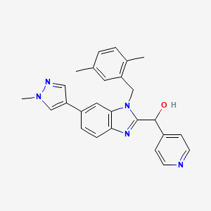 molecular formula C26H25N5O B2997626 UCB-9260 