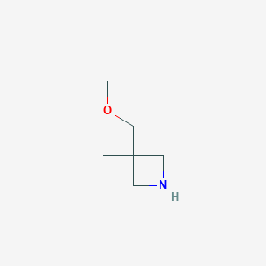 molecular formula C6H13NO B2997654 3-(Methoxymethyl)-3-methylazetidine CAS No. 1564903-78-1
