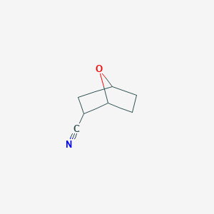 molecular formula C7H9NO B2997749 7-Oxabicyclo[2.2.1]heptane-2-carbonitrile CAS No. 89937-59-7