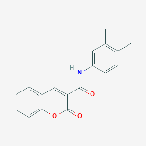 N-(3,4-dimethylphenyl)-2-oxo-2H-chromene-3-carboxamide