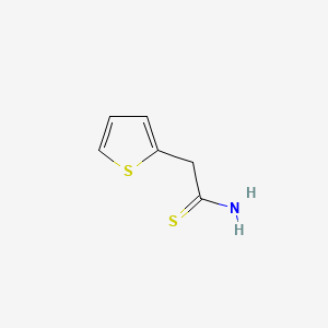 2-(Thiophen-2-yl)ethanethioamide