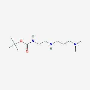 tert-butyl N-[2-[3-(dimethylamino)propylamino]ethyl]carbamate