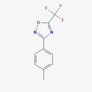 3-(4-Methylphenyl)-5-(trifluoromethyl)-1,2,4-oxadiazole