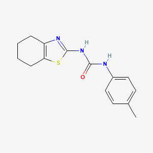 1-(4,5,6,7-Tetrahydrobenzo[d]thiazol-2-yl)-3-(p-tolyl)urea