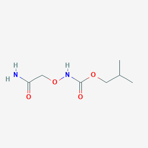 2-Methylpropyl N-(2-amino-2-oxoethoxy)carbamate