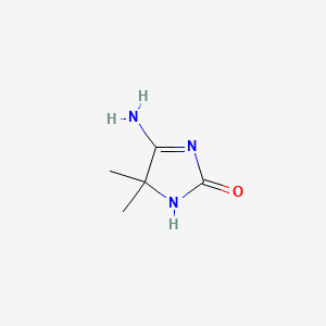 molecular formula C5H9N3O B2997957 4-amino-5,5-dimethyl-1H-imidazol-2-one CAS No. 1749-99-1