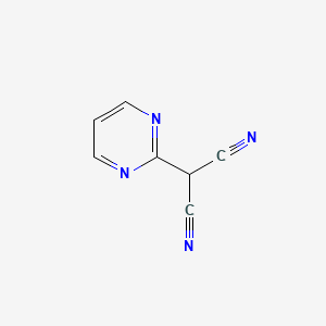 molecular formula C7H4N4 B2998002 2-(嘧啶-2-基)丙二腈 CAS No. 1099471-49-4