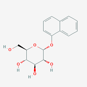 molecular formula C16H18O6 B2998004 1-Naphthyl alpha-D-glucopyranoside CAS No. 208647-48-7