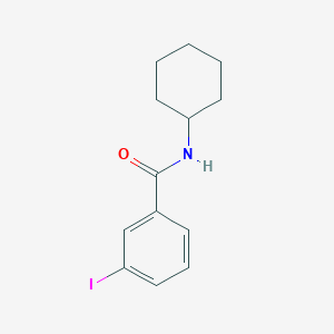 molecular formula C13H16INO B2998077 N-cyclohexyl-3-iodobenzamide CAS No. 313976-31-7