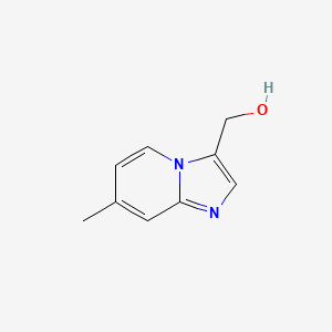 (7-Methylimidazo[1,2-A]pyridin-3-YL)methanol