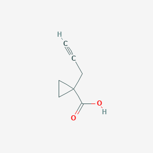 1-Prop-2-ynylcyclopropane-1-carboxylic acid