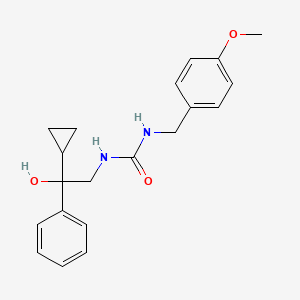 1-(2-Cyclopropyl-2-hydroxy-2-phenylethyl)-3-(4-methoxybenzyl)urea