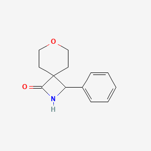 3-Phenyl-7-oxa-2-azaspiro[3.5]nonan-1-one
