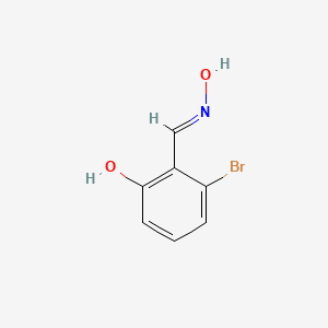 3-Bromo-2-[(E)-hydroxyiminomethyl]phenol