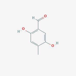 molecular formula C8H8O3 B2998362 2,5-Dihydroxy-4-methylbenzaldehyde CAS No. 52010-89-6