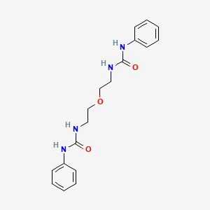 1-Phenyl-3-[2-[2-(phenylcarbamoylamino)ethoxy]ethyl]urea