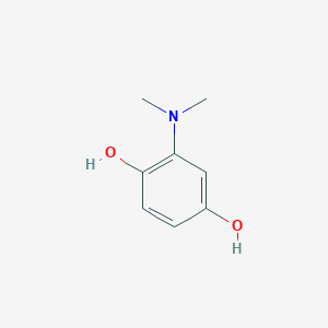 molecular formula C8H11NO2 B2998426 2-(Dimethylamino)hydroquinone CAS No. 50564-14-2