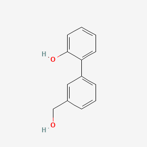 molecular formula C13H12O2 B2998444 2-(3-Hydroxymethylphenyl)phenol CAS No. 773872-43-8