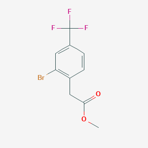 Methyl 2-[2-bromo-4-(trifluoromethyl)phenyl]acetate