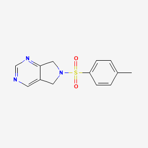 6-tosyl-6,7-dihydro-5H-pyrrolo[3,4-d]pyrimidine