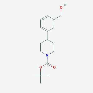 Tert-butyl 4-[3-(hydroxymethyl)phenyl]piperidine-1-carboxylate